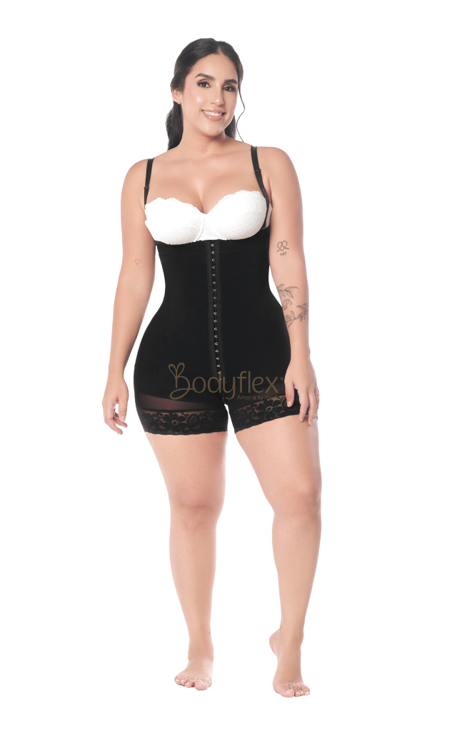 Faja Svelte corta tipo reloj de arena strapless Ref.SV010CRN