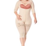 Faja pierna capri con manga tres cuartos Ref.5019R